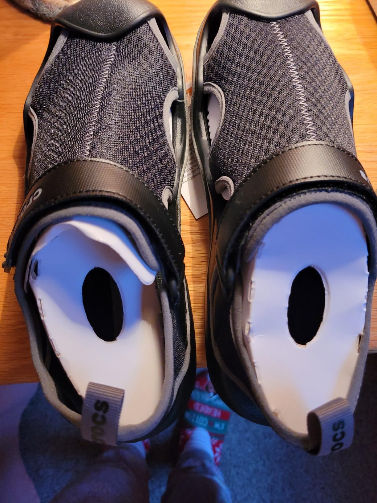 Crocs Men's Swiftwater Mesh Deck Sandals customer photo 2