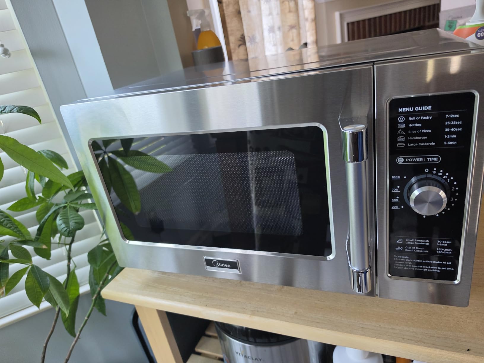 Midea Equipment 1025F0A Countertop Commercial Microwave Oven with Dial, 1000W, Stainless Steel, .9 CuFt customer photo 1