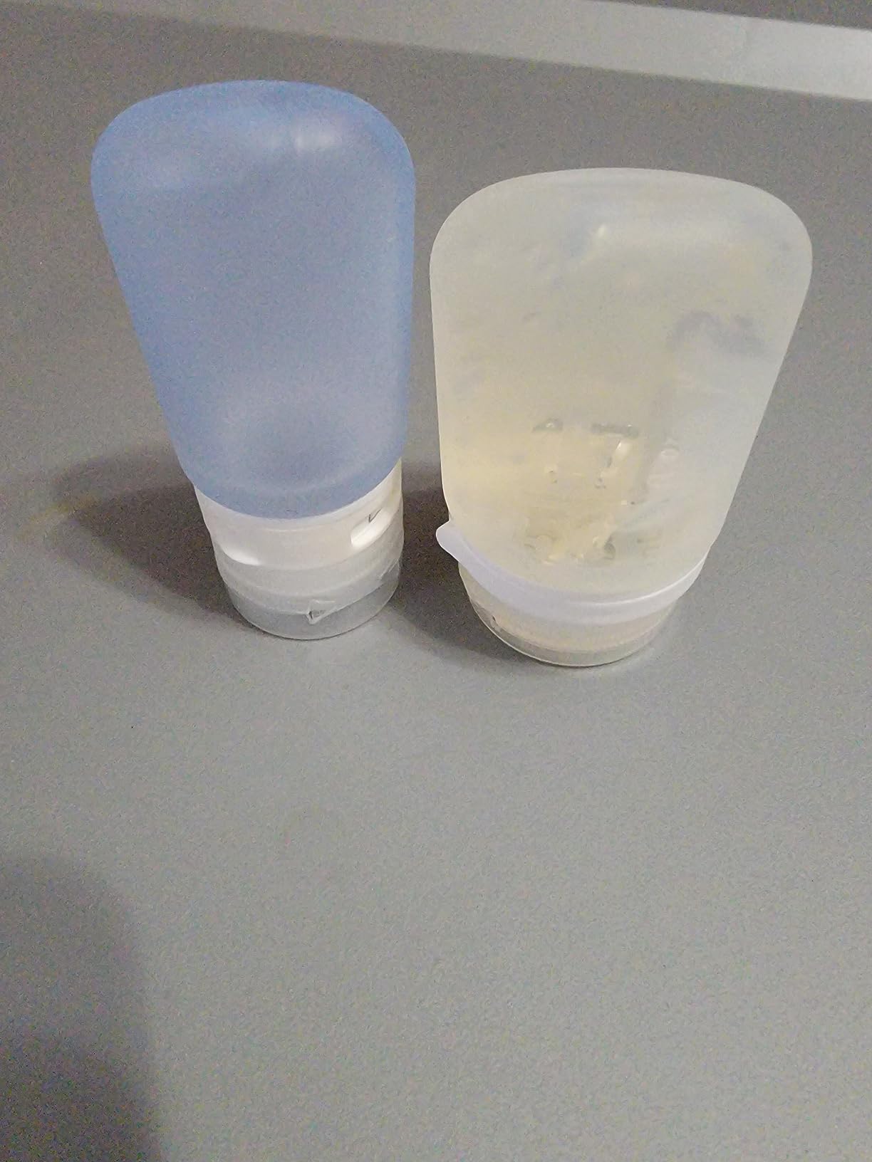 humangear GoToob+ 3-Pack, Small (1.7 fl oz), Clear/Purple/Teal customer photo 2