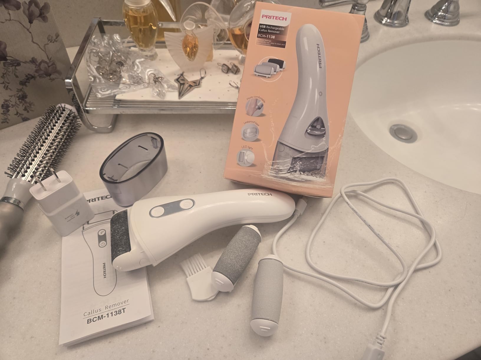 Electric Foot Callus Remover, Rechargeable Foot File for Dead Skin Care customer photo 1