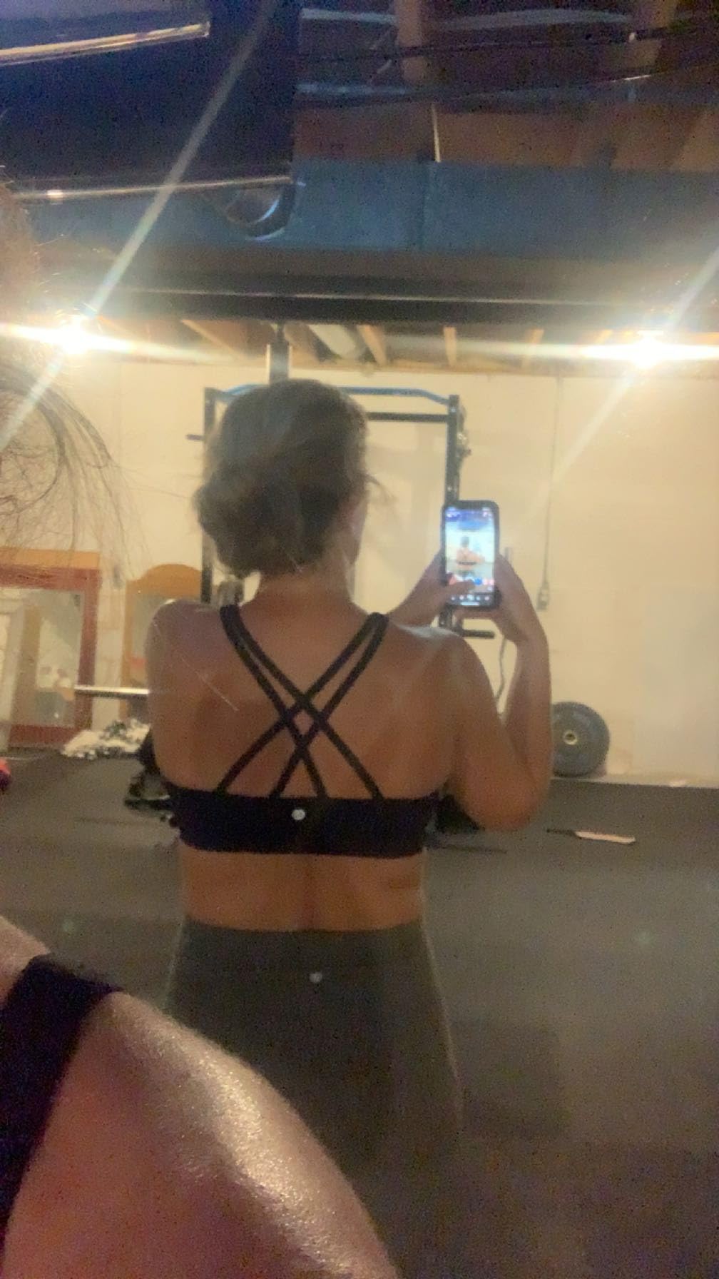 CRZ YOGA Naked Feeling Strappy Sports Bras customer photo 1