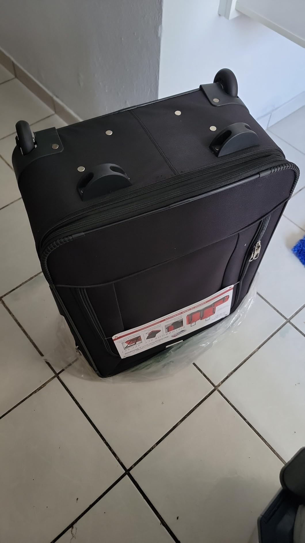 American Tourister Fieldbrook XLT Softside Upright Luggage, Navy, 3-Piece Set (BB/21/25) customer photo 1
