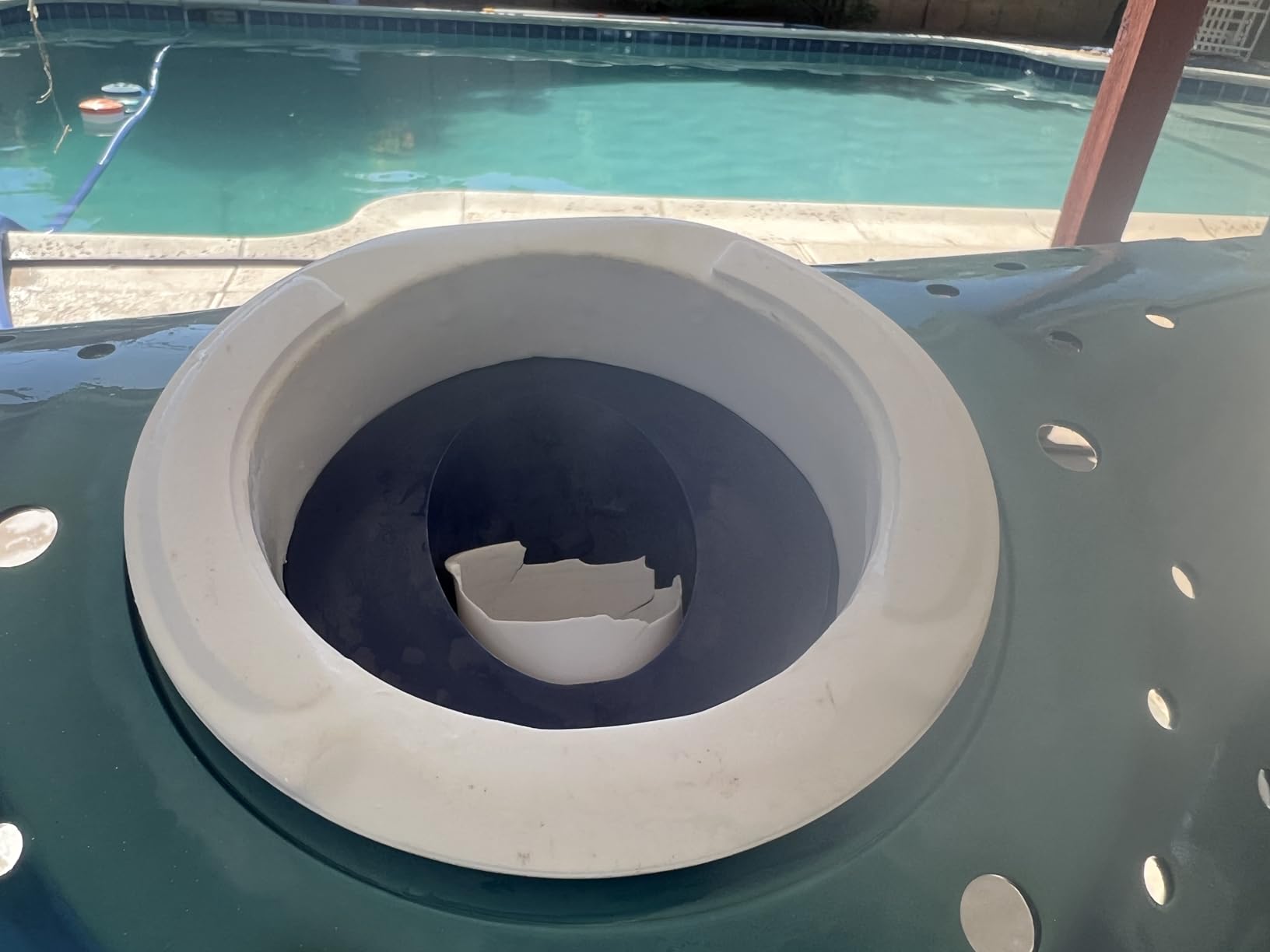 VINGLI Suction Pool Cleaner, Automatic Wall-Climbing Vacuum -Navy Blue customer photo 2