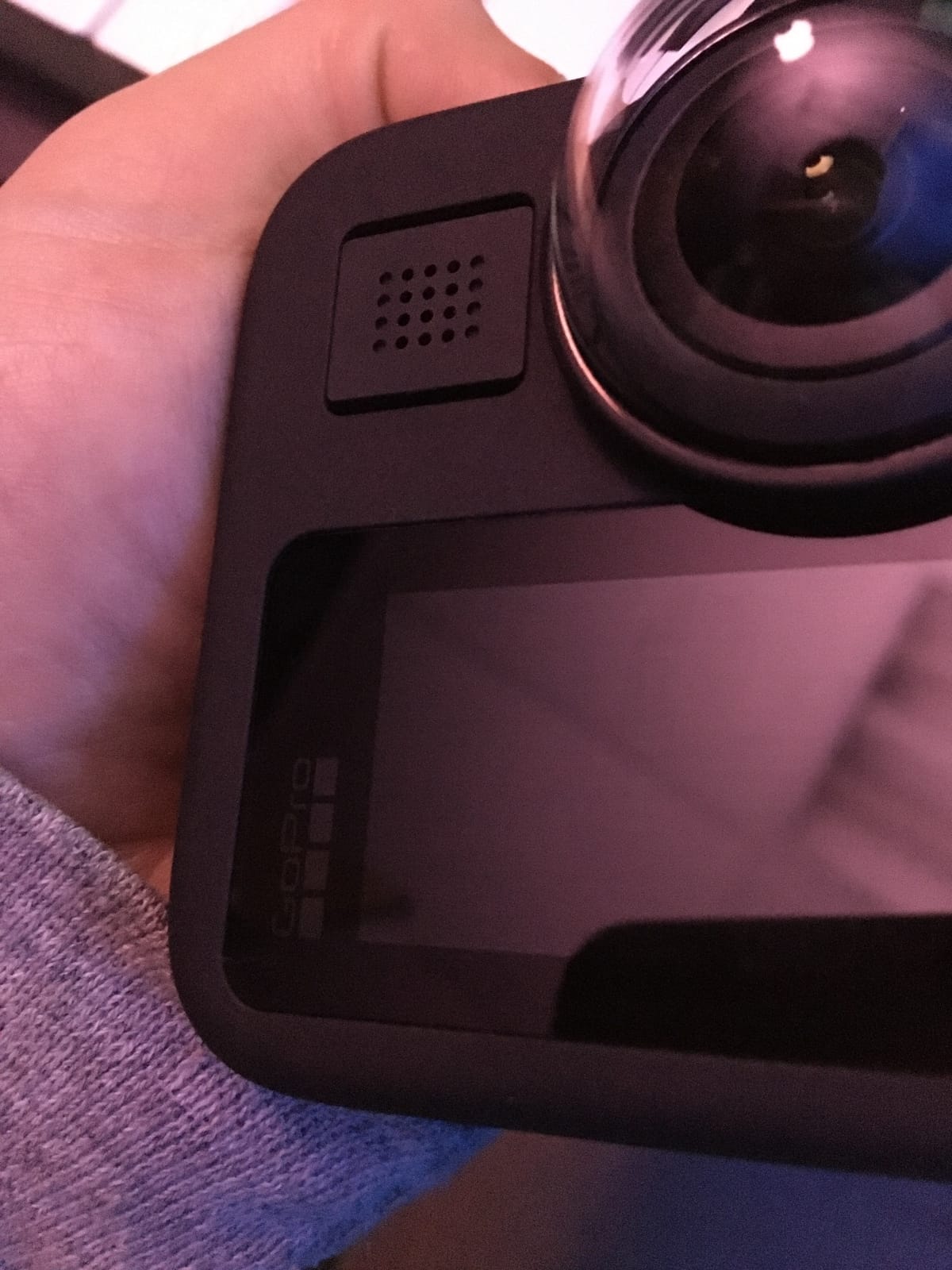 GoPro MAX — Waterproof 360 + Traditional Camera with Touch Screen Spherical 5.6K30 HD Video 16.6MP 360 Photos 1080p Live Streaming Stabilization customer photo 1
