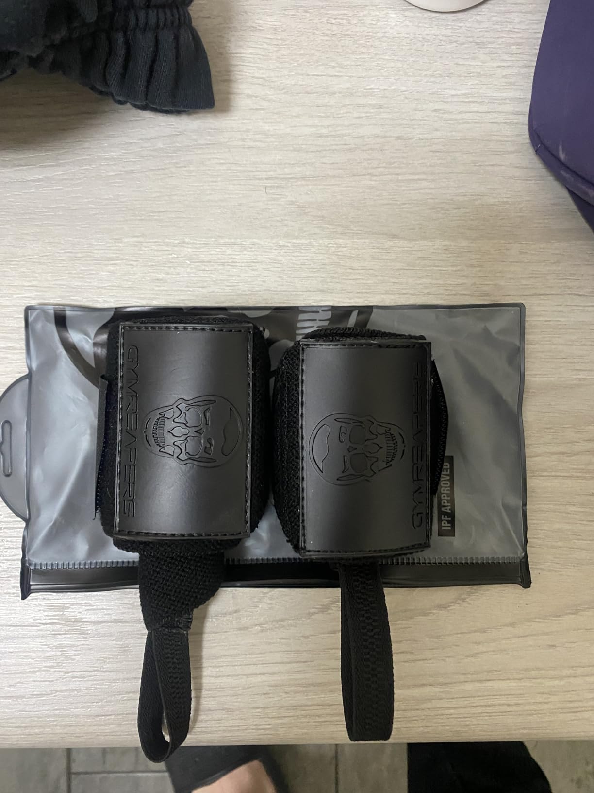 Gymreapers Weightlifting Wrist Wraps (IPF Approved) Professional Quality Wrist Support with Heavy Duty Thumb Loop - Best Wrap for Powerlifting Competition, Strength Training, Bodybuilding customer photo 1