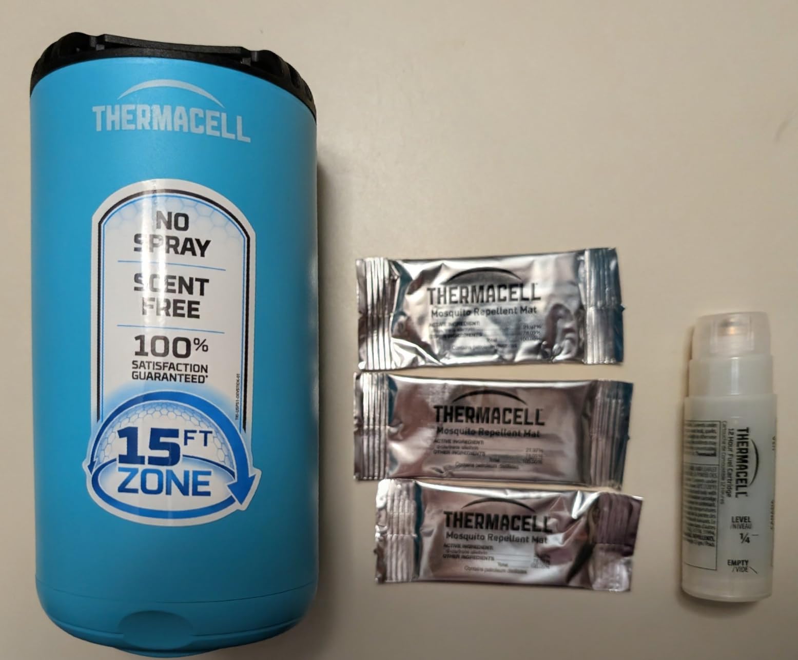 Thermacell Fuel-ZoneGuard Base Patio Shield Mosquito Repeller, Black customer photo 2