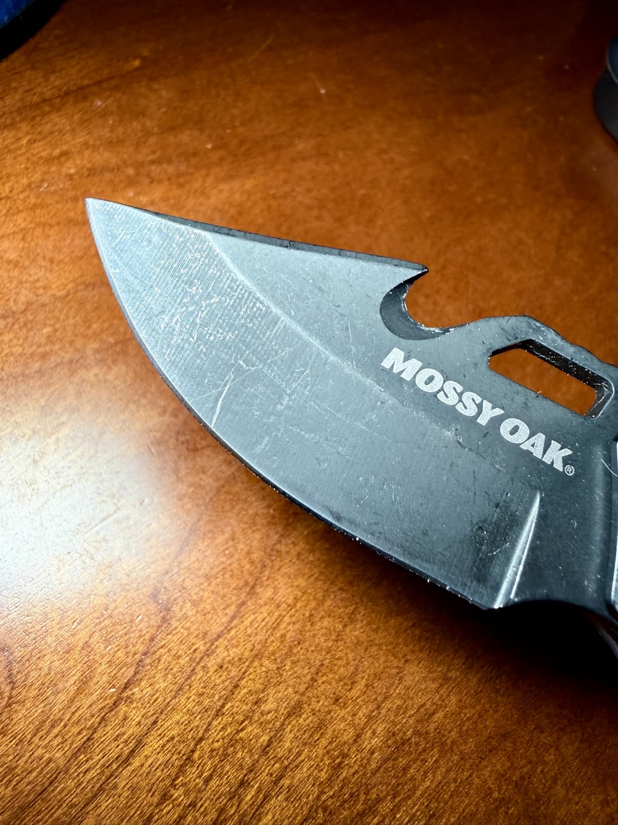 Mossy Oak Mini Folding Pocket Knife with G10 Handle, Black customer photo 2