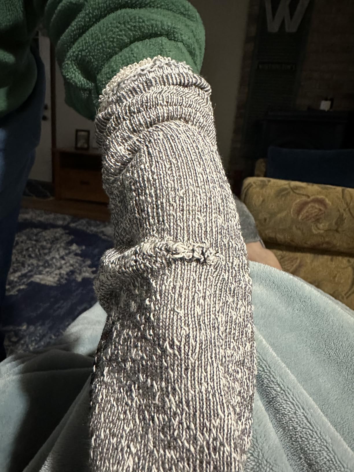 Time May Tell Merino Wool Socks for Men & Women Cushion Hiking Boot Socks customer photo 1