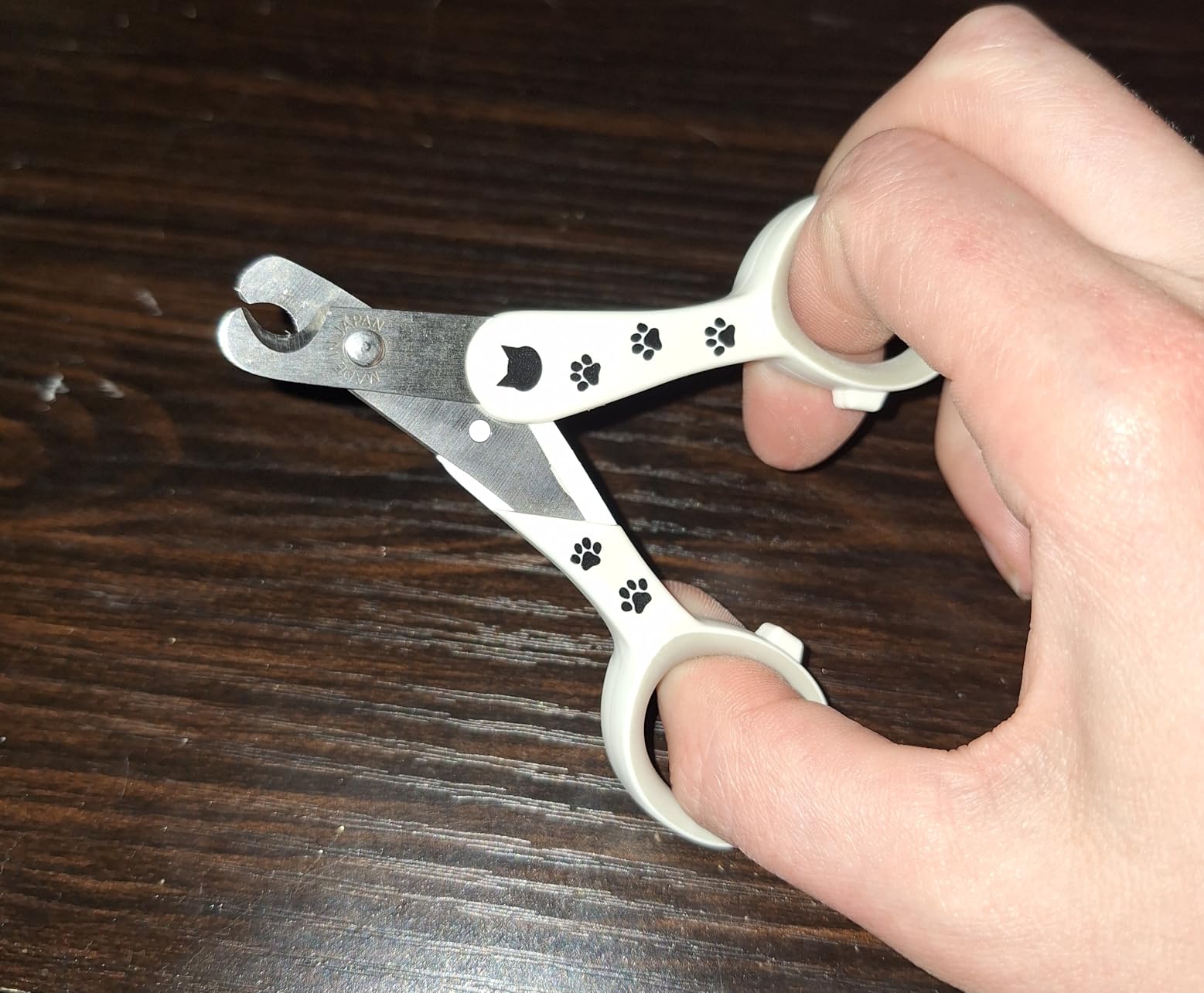 Necoichi Purrcision Stainless Steel Cat Nail Clipper, Made in Japan (White) customer photo 2
