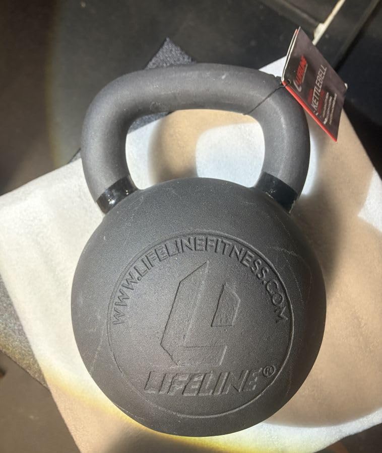 Lifeline Strength Training Kettlebell Weight for Home Gym customer photo 2
