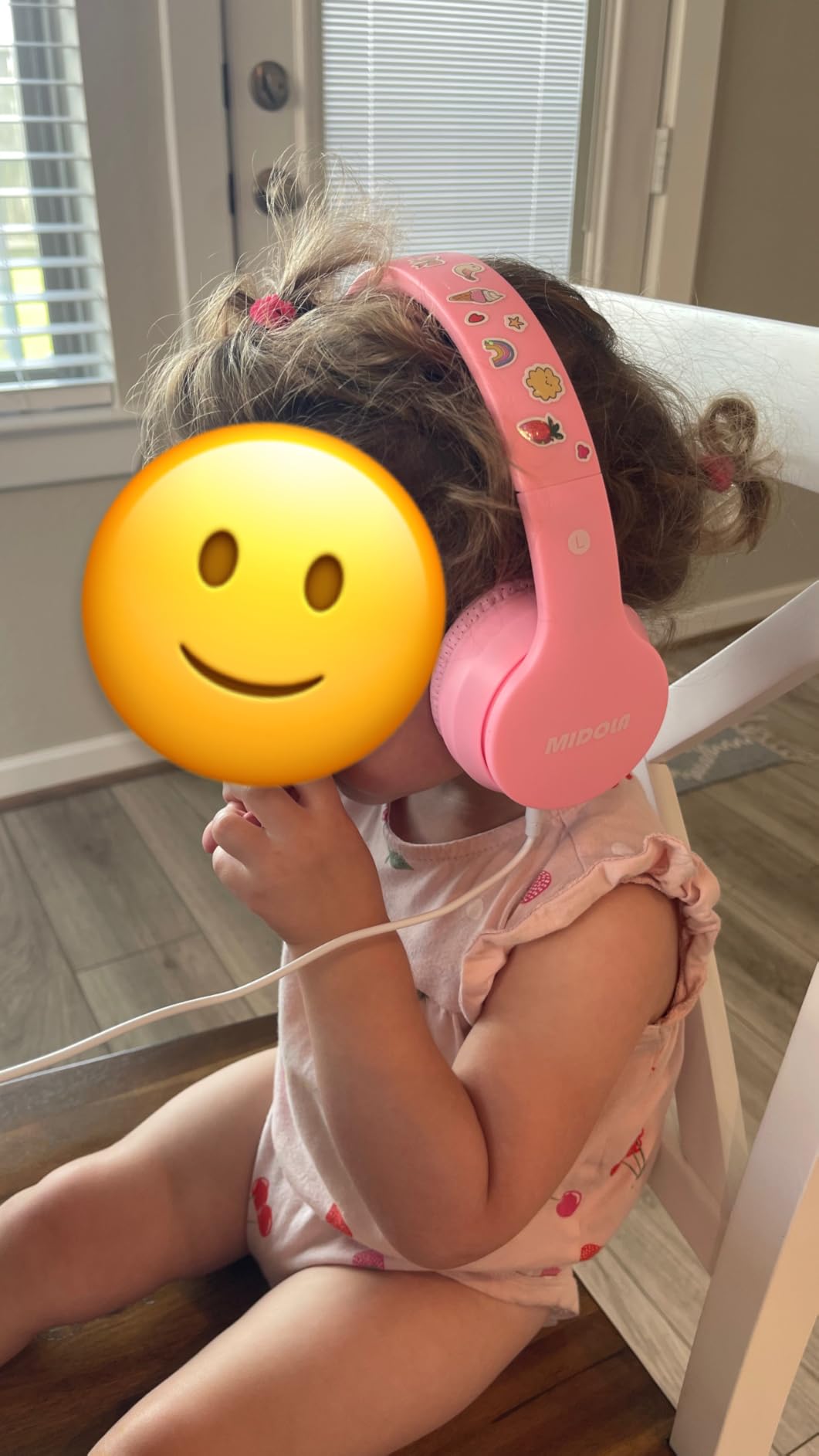 Kids Bluetooth Headphones Wireless 68 Hours,Safe Volume Limit 85/94dB Blue customer photo 2