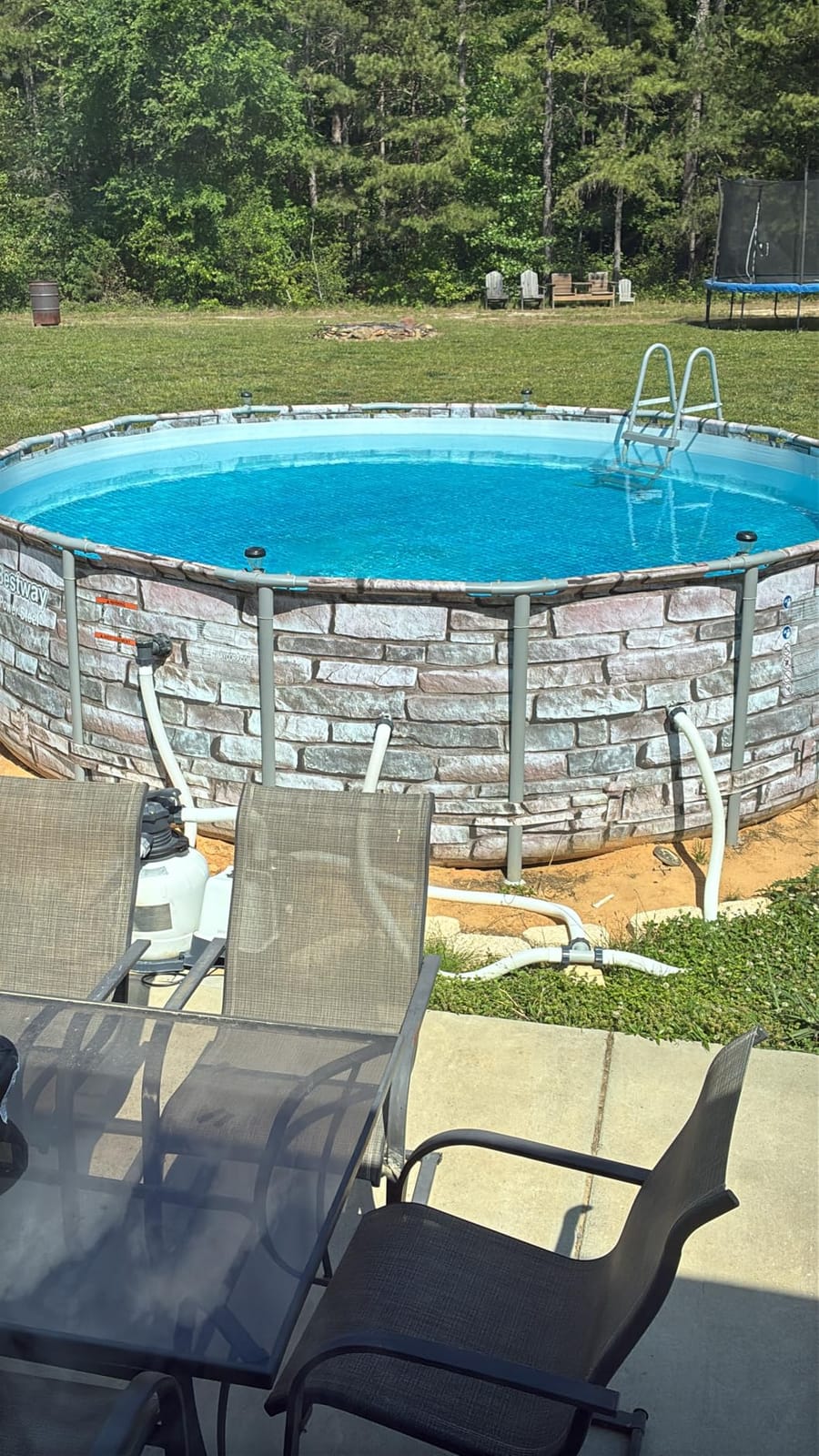 INTEX Krystal Clear 2,800 GPH Sand Filter Pump for Above Ground Pools customer photo 2