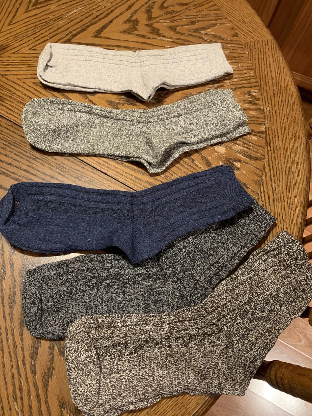 Loritta Wool Socks for Women, Winter Warm Hiking Boot Socks Gifts customer photo 2