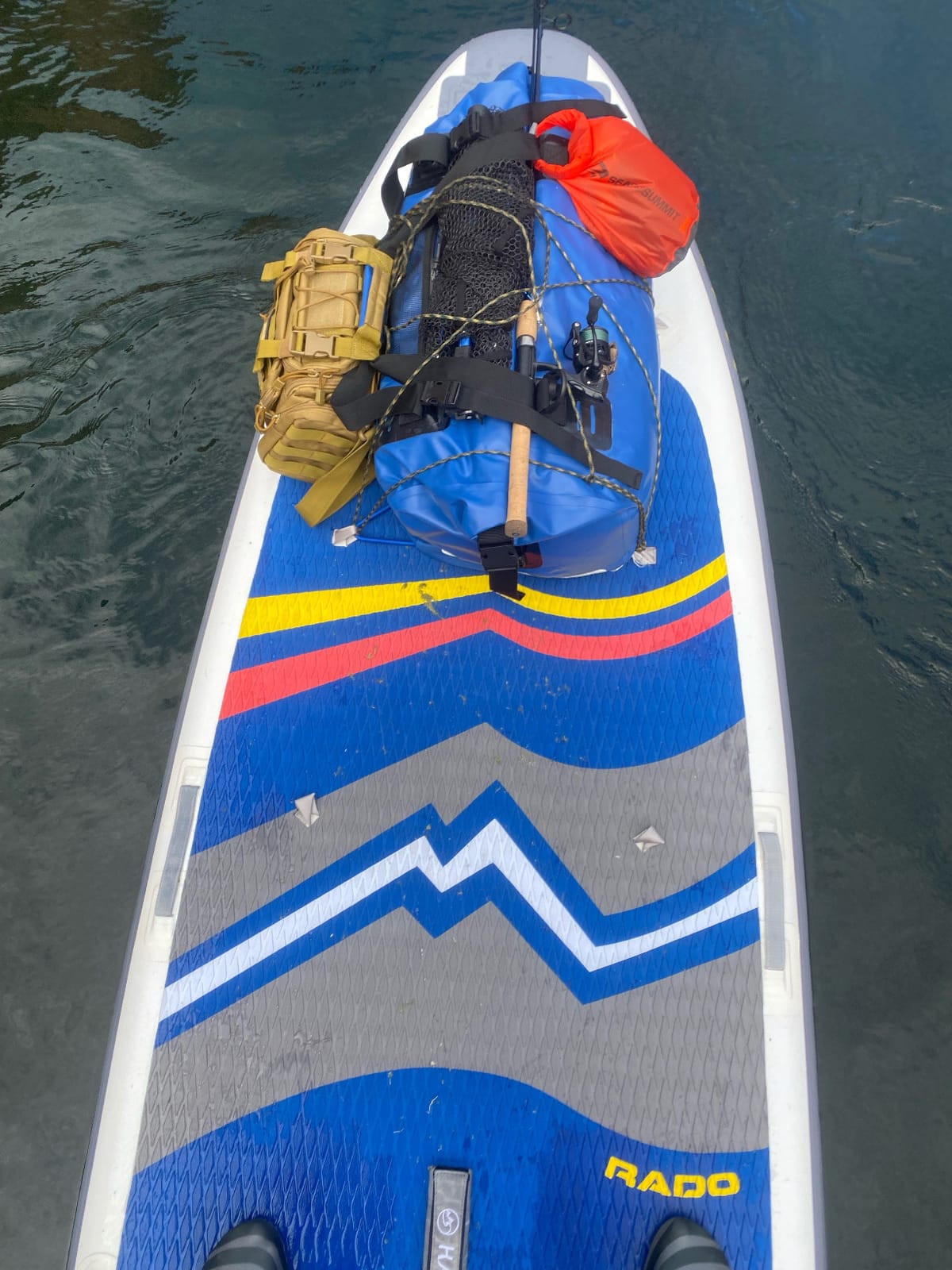 Waterproof Dry Bag Duffel - Marine Boating Kayaking Fishing Canoe 50L customer photo 1