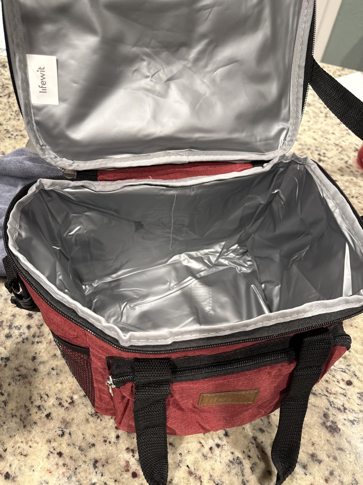 Lifewit Insulated Lunch Box for Men, Lunch Bag Cooler Women, 32-Can 20L customer photo 1