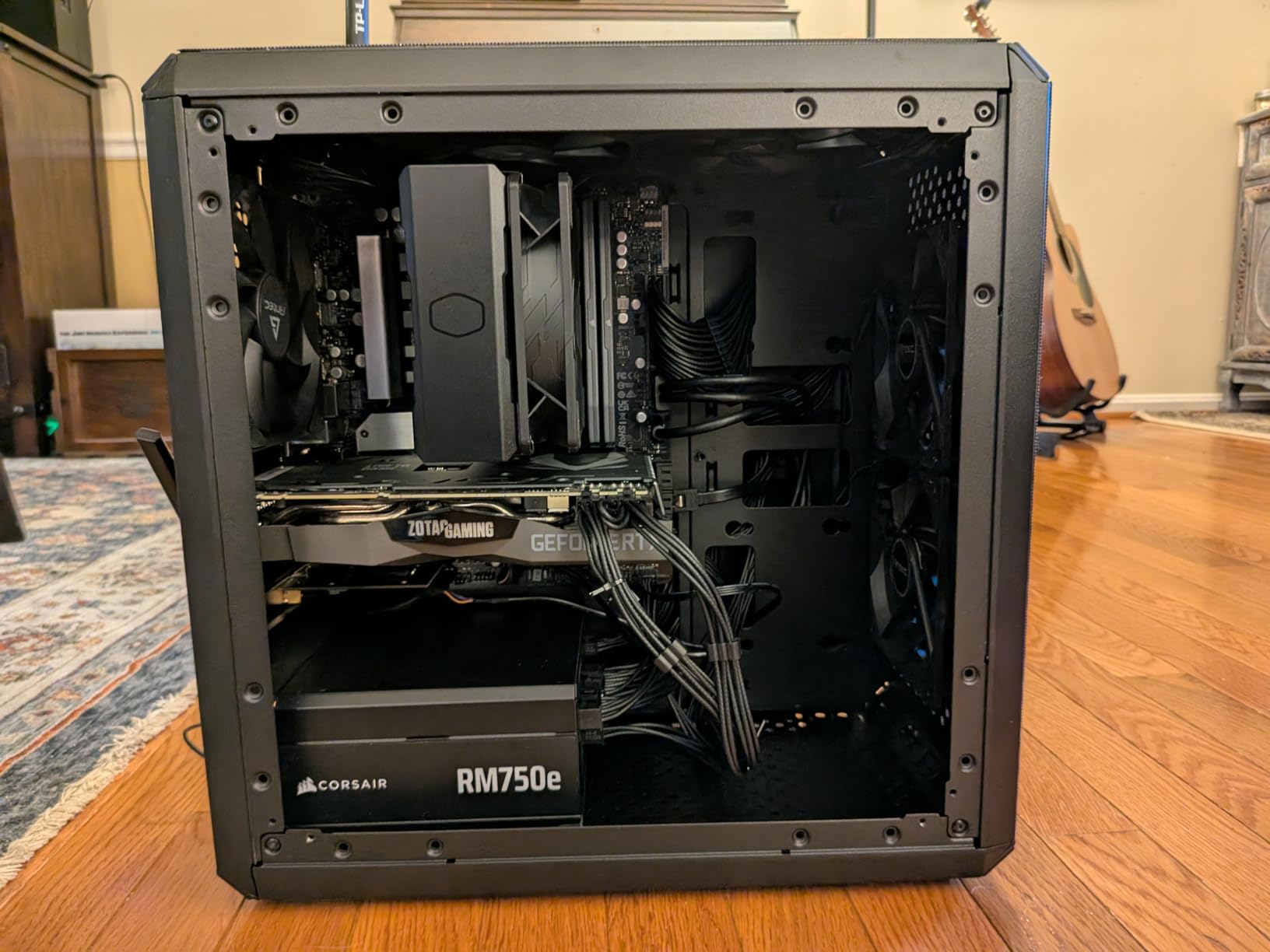 Cooler Master Hyper 212 Black CPU Air Cooler, 4 Heat Pipes, PWM Fan customer photo 1