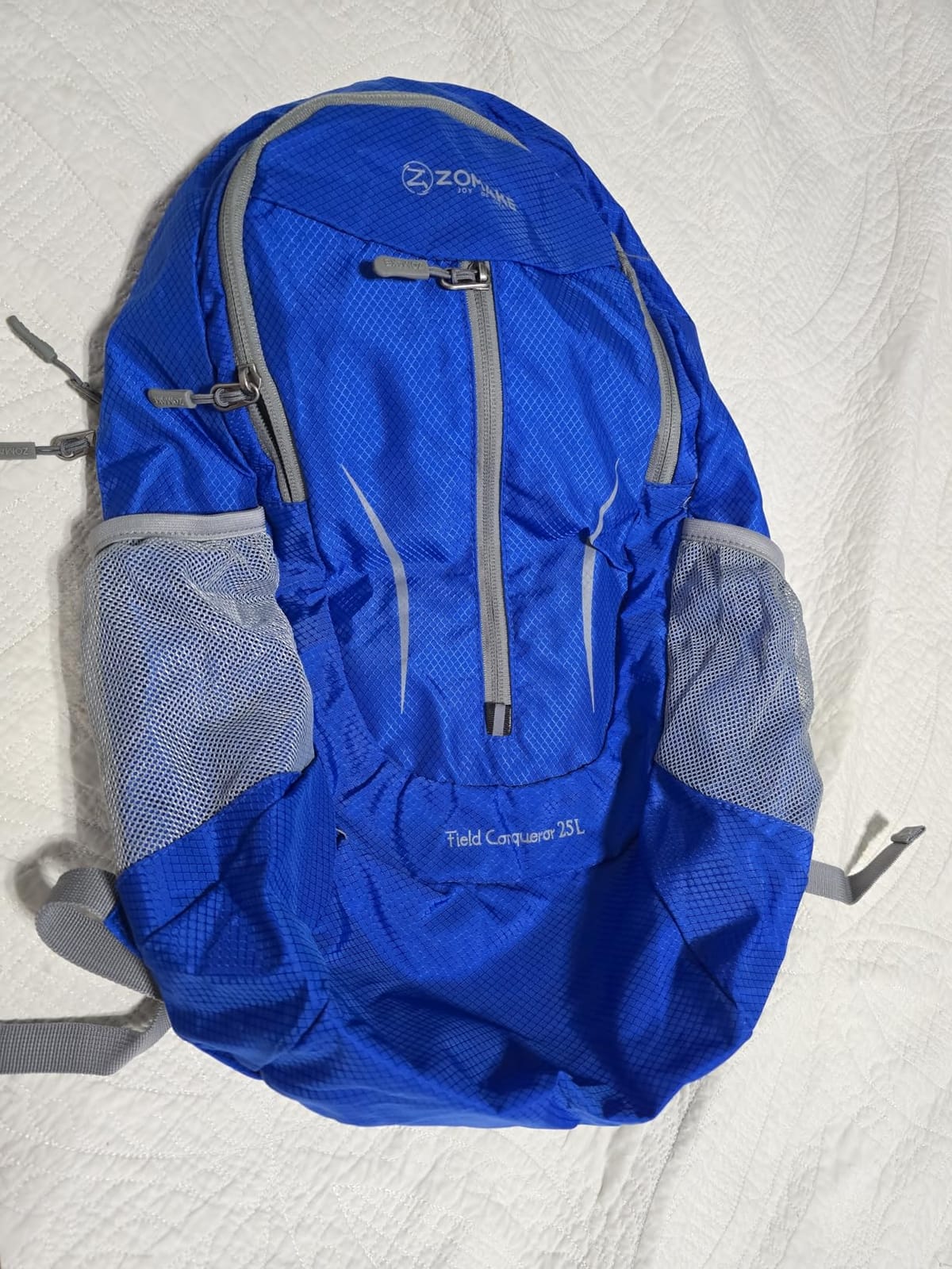 ZOMAKE Ultra Lightweight Packable Backpack 25L - Foldable Hiking Backpacks Water Resistant Small Folding Daypack for Travel(Navy Blue) customer photo 1