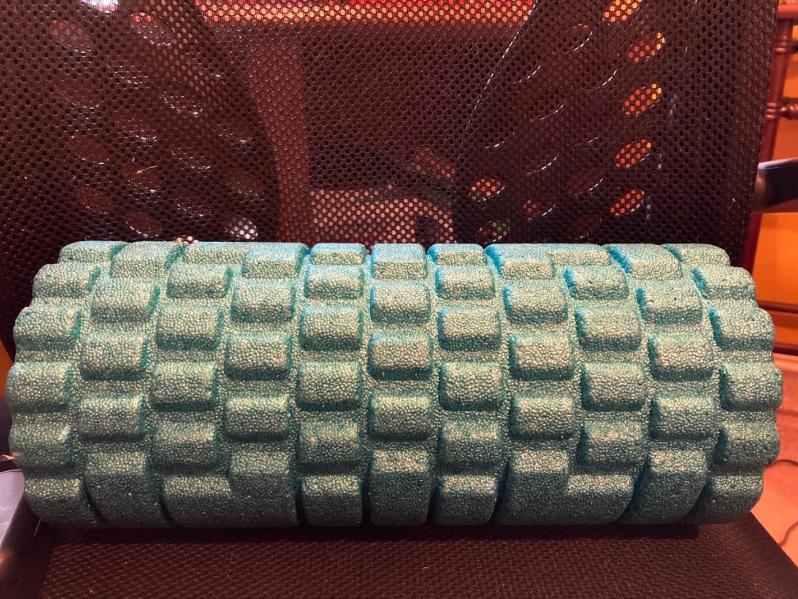 The Original Body Roller - High Density Foam Roller Massager for Deep Tissue Massage of the Back and Leg Muscles - Self Myofascial Release of Painful Trigger Point Muscle Adhesions (Black) customer photo 2