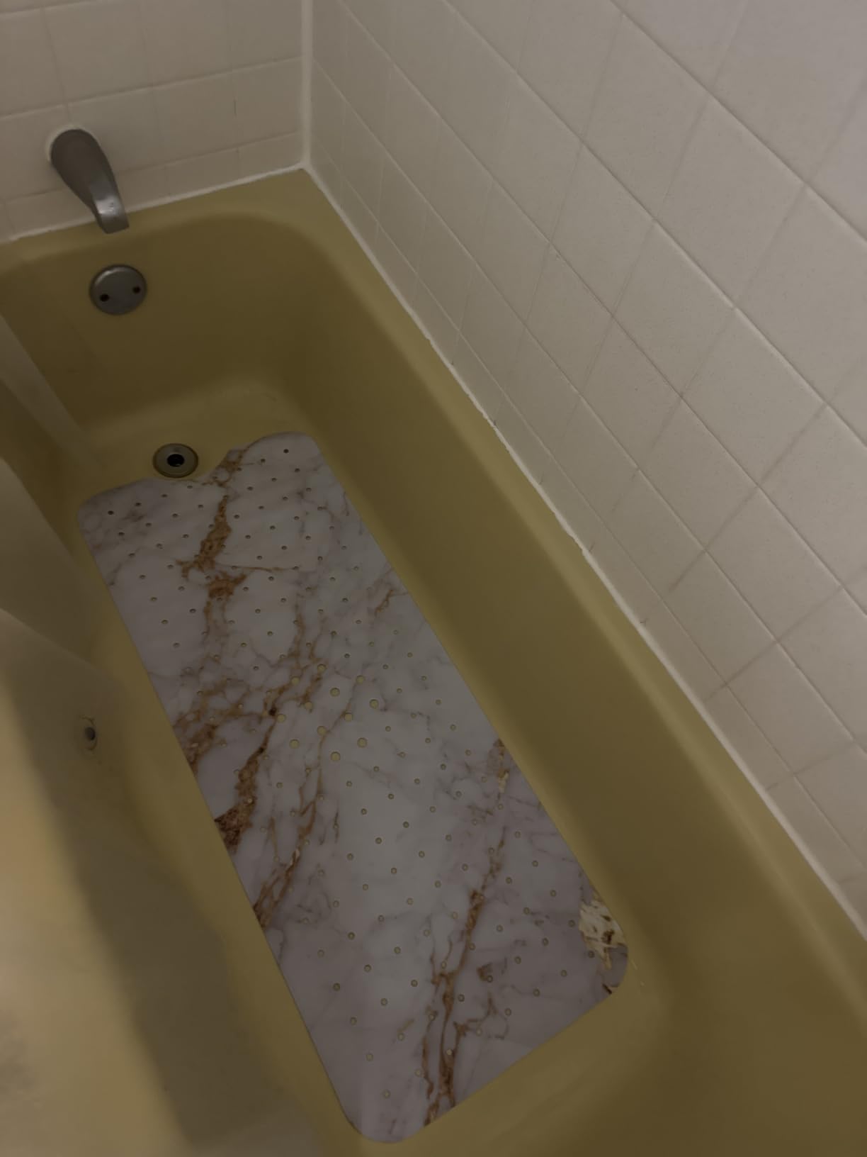ENKOSI Non-Slip Bath & Shower Mat 40x16 Extra Long, Suction & Drain Holes customer photo 1