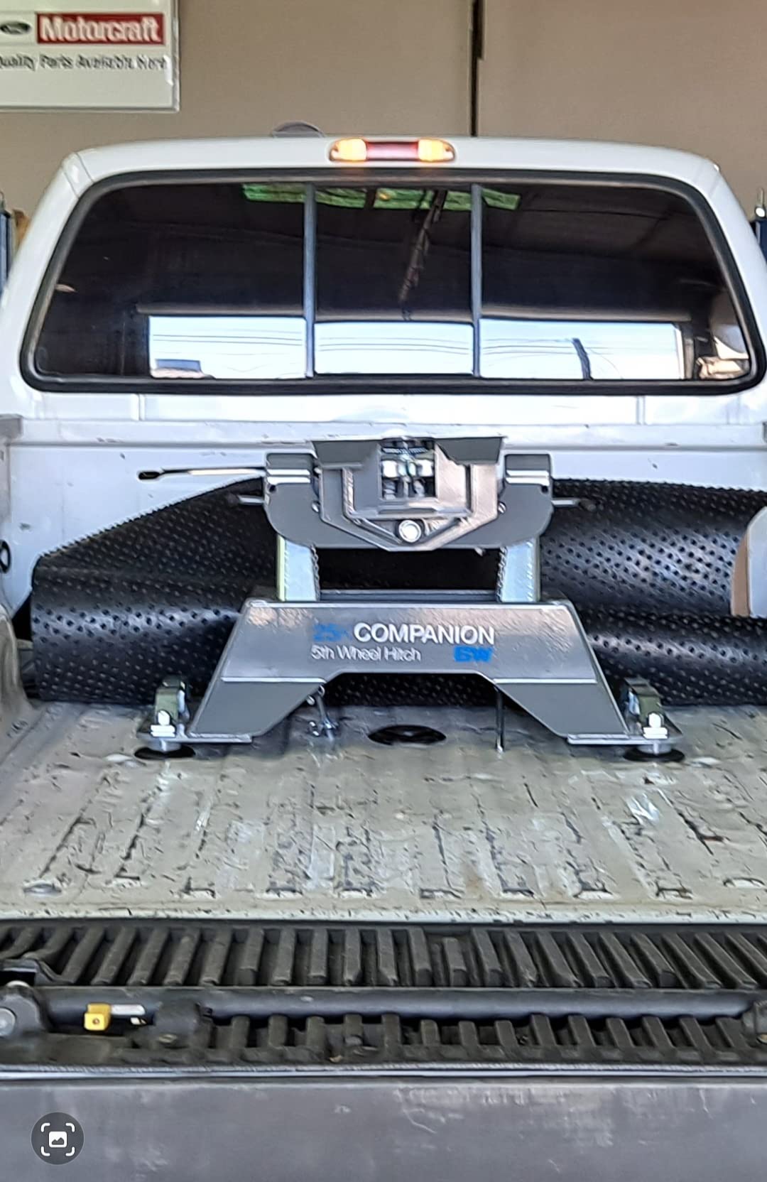 B&W Trailer Hitches 25K Companion OEM Fifth Wheel Hitch - Compatible with Ford OEM Puck System - RVK3305 customer photo 1