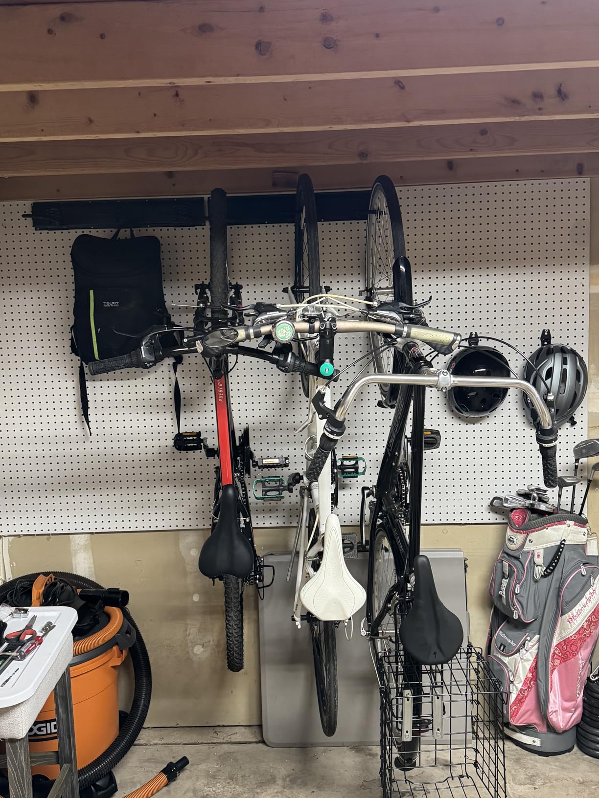 Ultrawall Stainless Steel Bike Storage Rack, Wall Mount 6 Bike Hanger | Bicycle Rack for Home & Garage Holds Up to 300lbs, Black customer photo 2