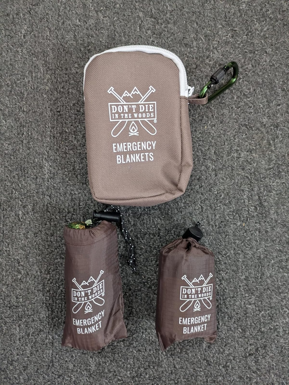 Don’t Die in The Woods – Freakin’ Huge Emergency Blankets [Green] customer photo 1