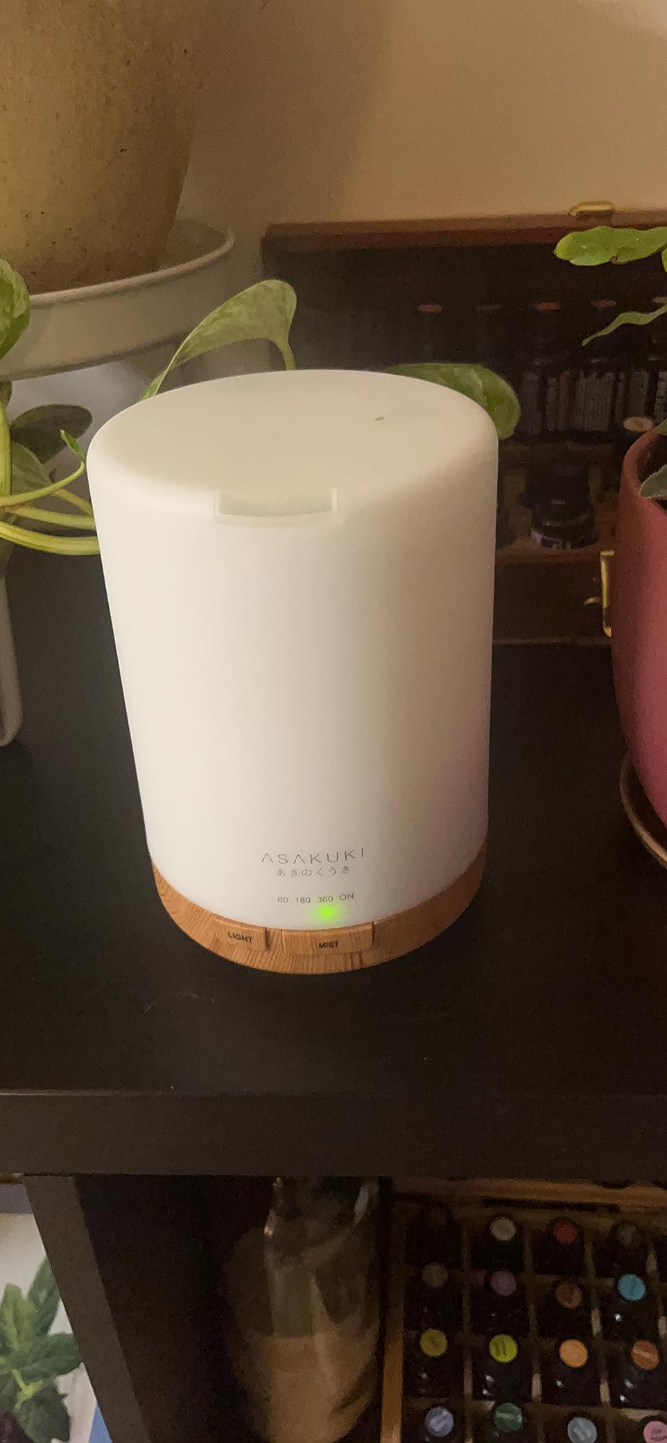 ASAKUKI Essential Oil Diffuser for Home 300 ml Quiet customer photo 1