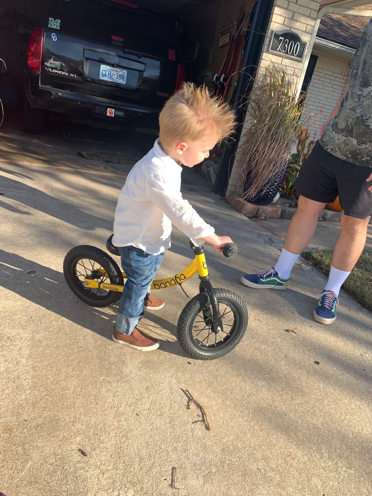 Banana Bike Balance Bike - Lightweight Toddler Bike - No Pedal with Adjustable Handlebar and Seat - Ideal Training Bicycle for Kids - Multiple Colors customer photo 1