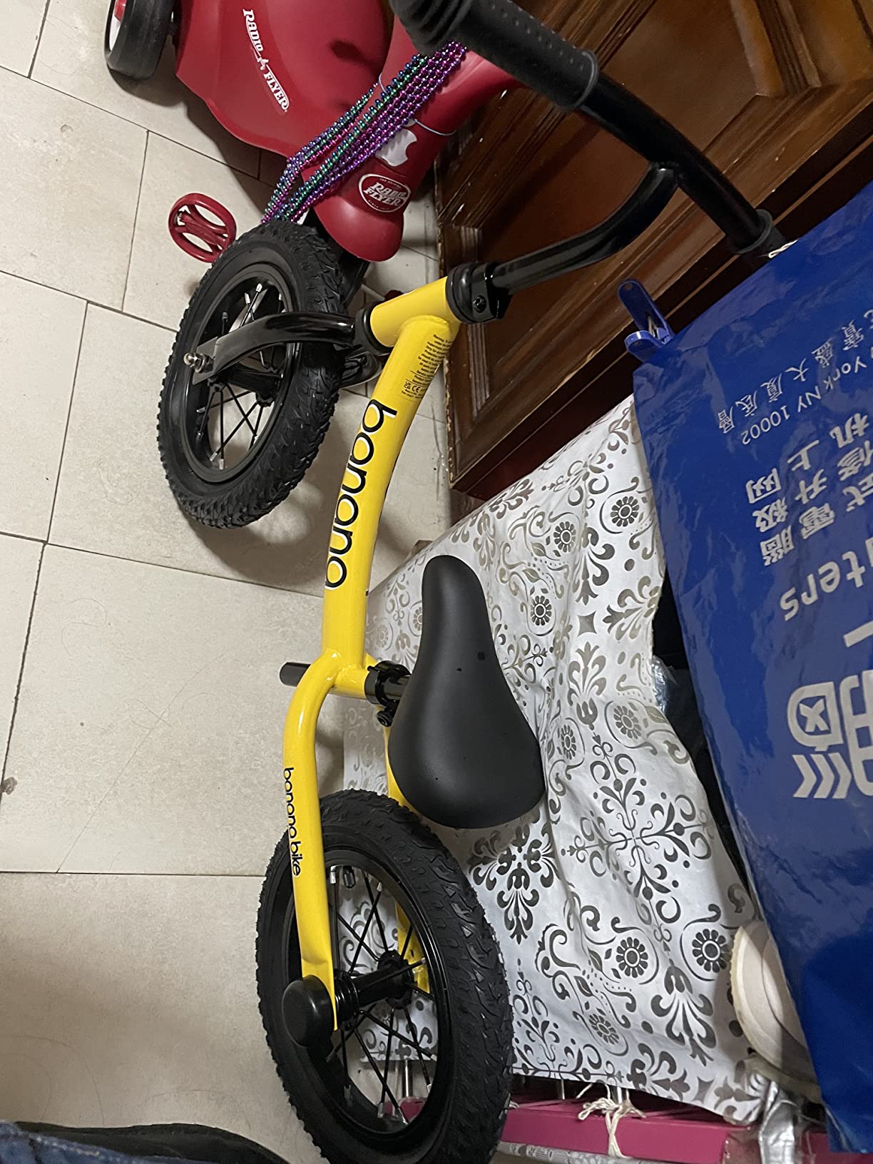 Banana Bike Balance Bike - Lightweight Toddler Bike - No Pedal with Adjustable Handlebar and Seat - Ideal Training Bicycle for Kids - Multiple Colors customer photo 2