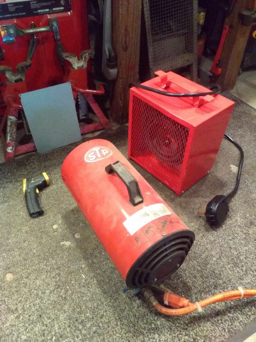 COMFORT ZONE 4800-Watt Portable Industrial Fan-Forced Heater customer photo 1