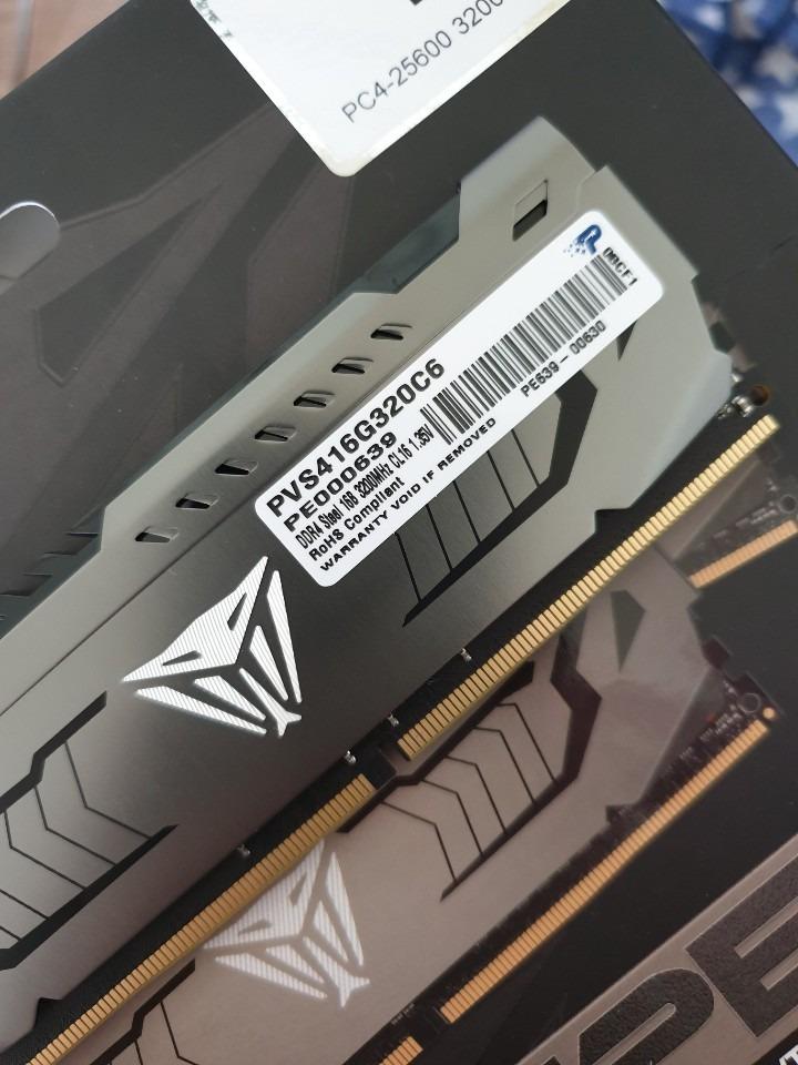 Patriot Viper Steel DDR4 RAM 16GB (1X16GB) 3200MHz CL16 Desktop Memory customer photo 2