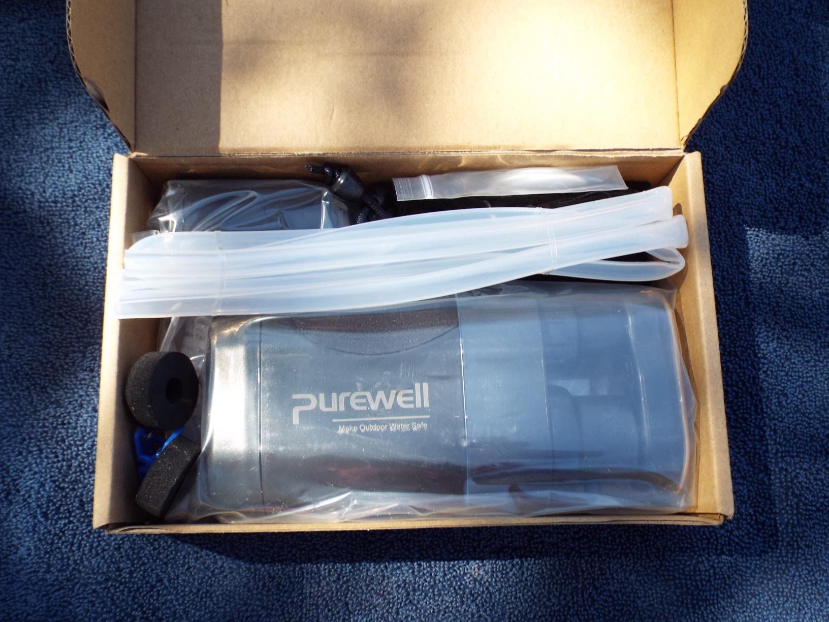 Purewell Water Hand Purifier Pump with Replaceable Carbon 0.01 Micron Water, Stages, Portable Outdoor Emergency and Survival Gear - Camping, Hiking, Backpacking(Green) customer photo 2