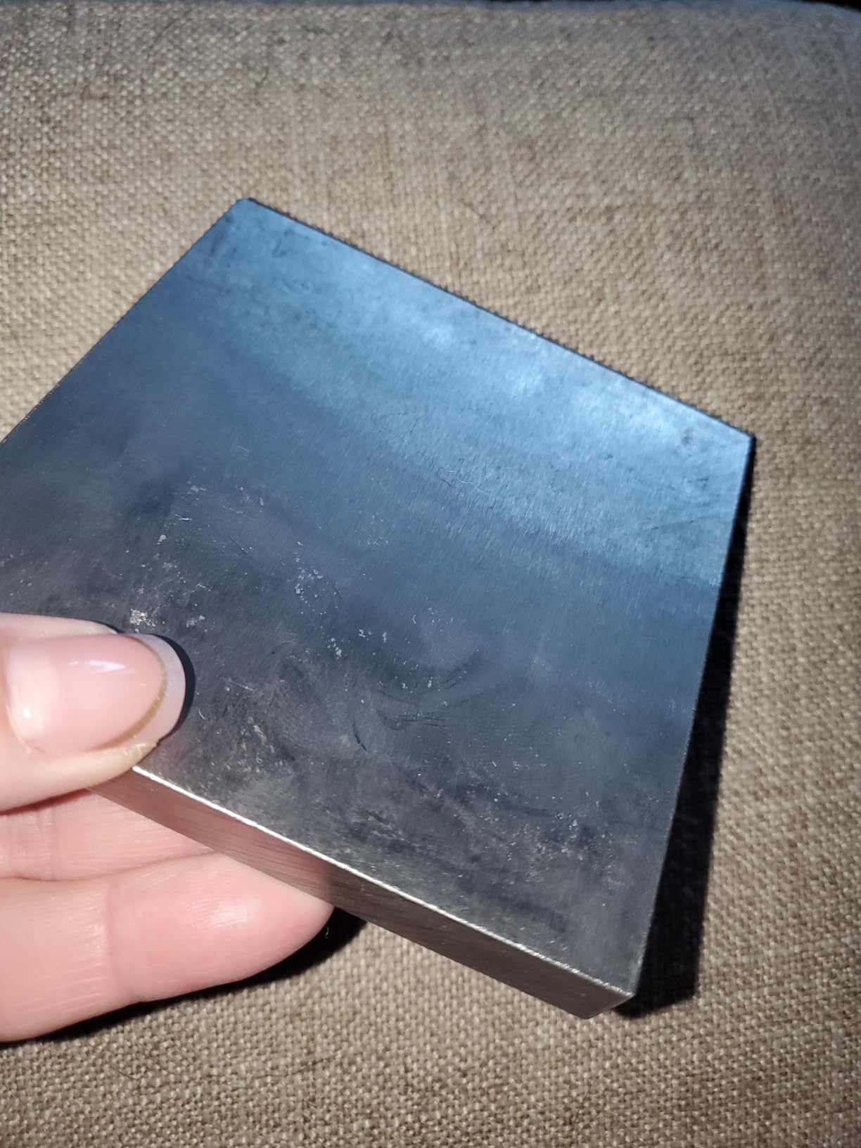 HimaPro Hardened Steel Bench Block, Flat Anvil, 4