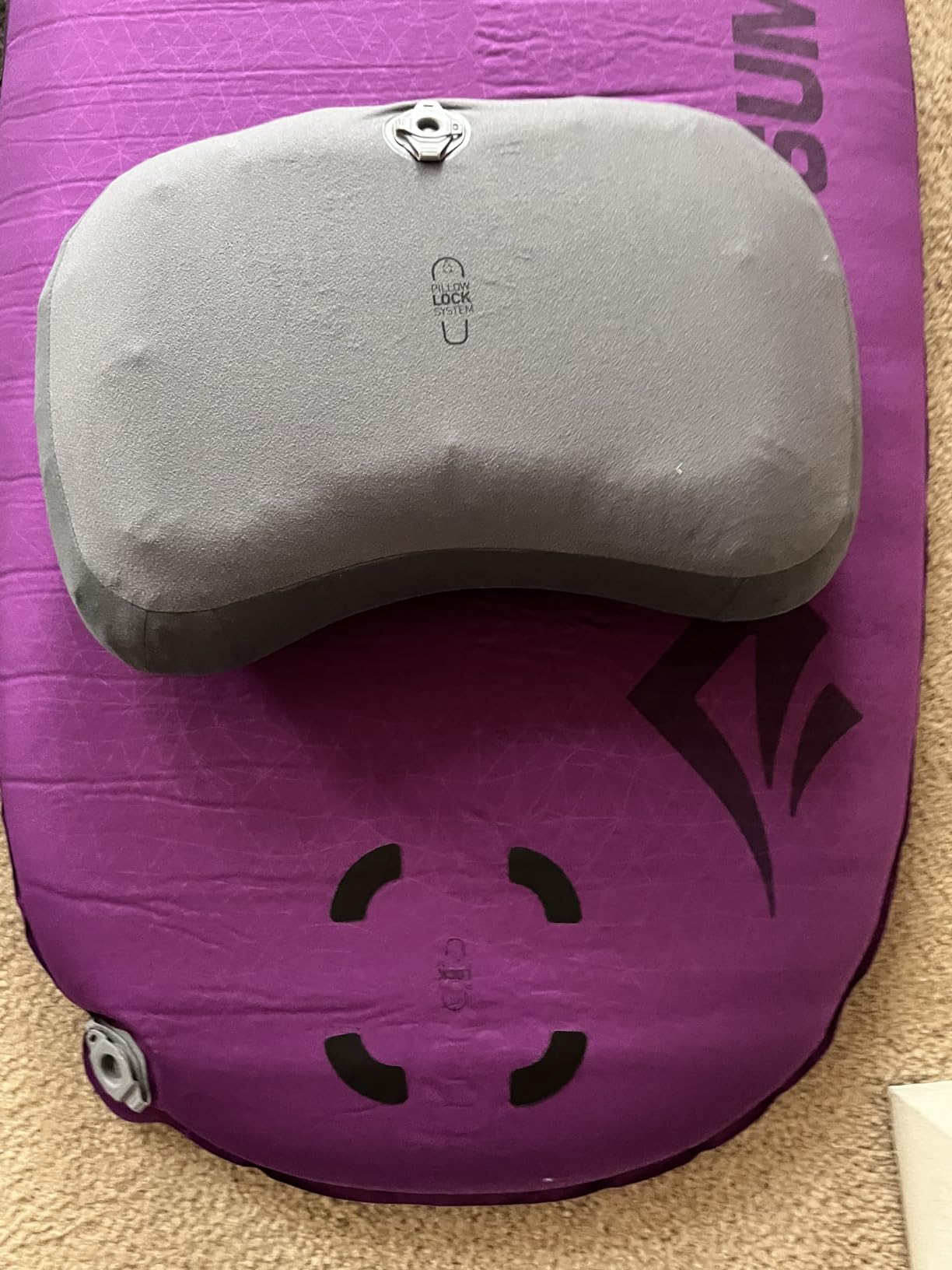 Sea to Summit Aeros Premium Inflatable Pillow, Regular, Lime customer photo 2