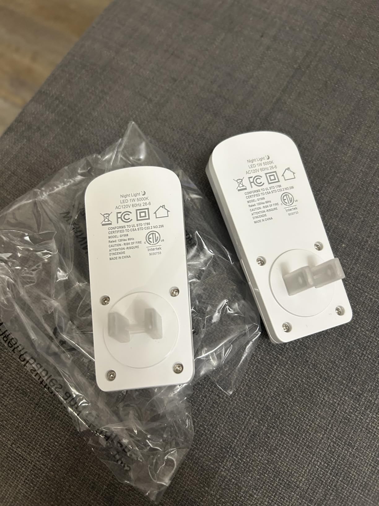 LOHAS-LED Plug in Night Light, Dimmable LED Night Lights Dusk to Dawn 2Pack customer photo 2