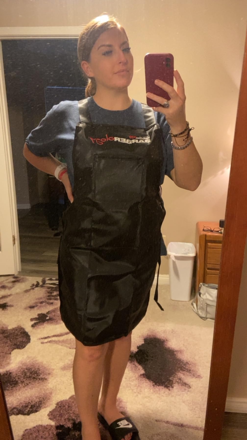 BabylissPRO Barberology Apron - Black customer photo 1