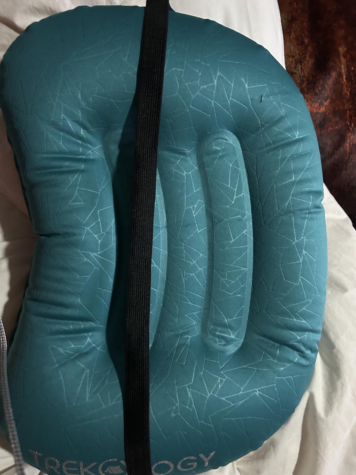 TREKOLOGY Aluft 2.0 Small Inflatable Camping Pillow for Backpacking, Travel customer photo 1