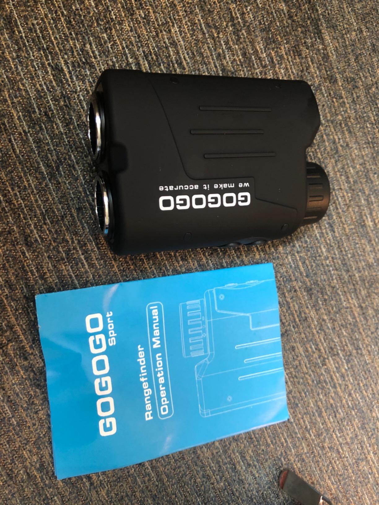 Gogogo Sport Vpro GS03 Laser Golf/Hunting Rangefinder, 1000/1200 Yards customer photo 2
