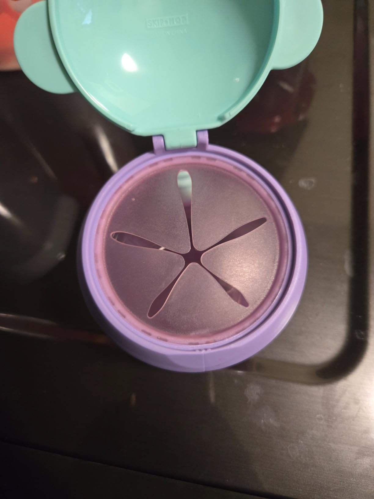 Skip Hop Baby Snack Container, Mealtime Snack Cup, Dino customer photo 2