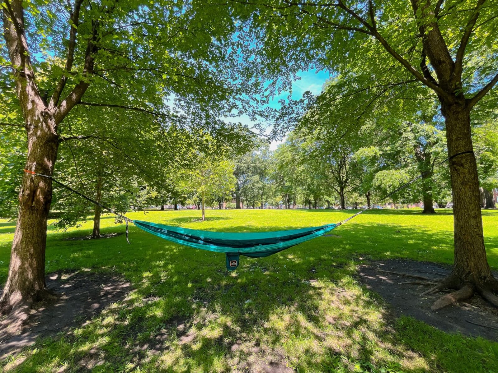 AnorTrek Camping Hammock, Super Lightweight Portable Parachute Hammock with Two Tree Straps Single or Double Nylon Travel Tree Hammocks for Camping Backpacking Hiking customer photo 1