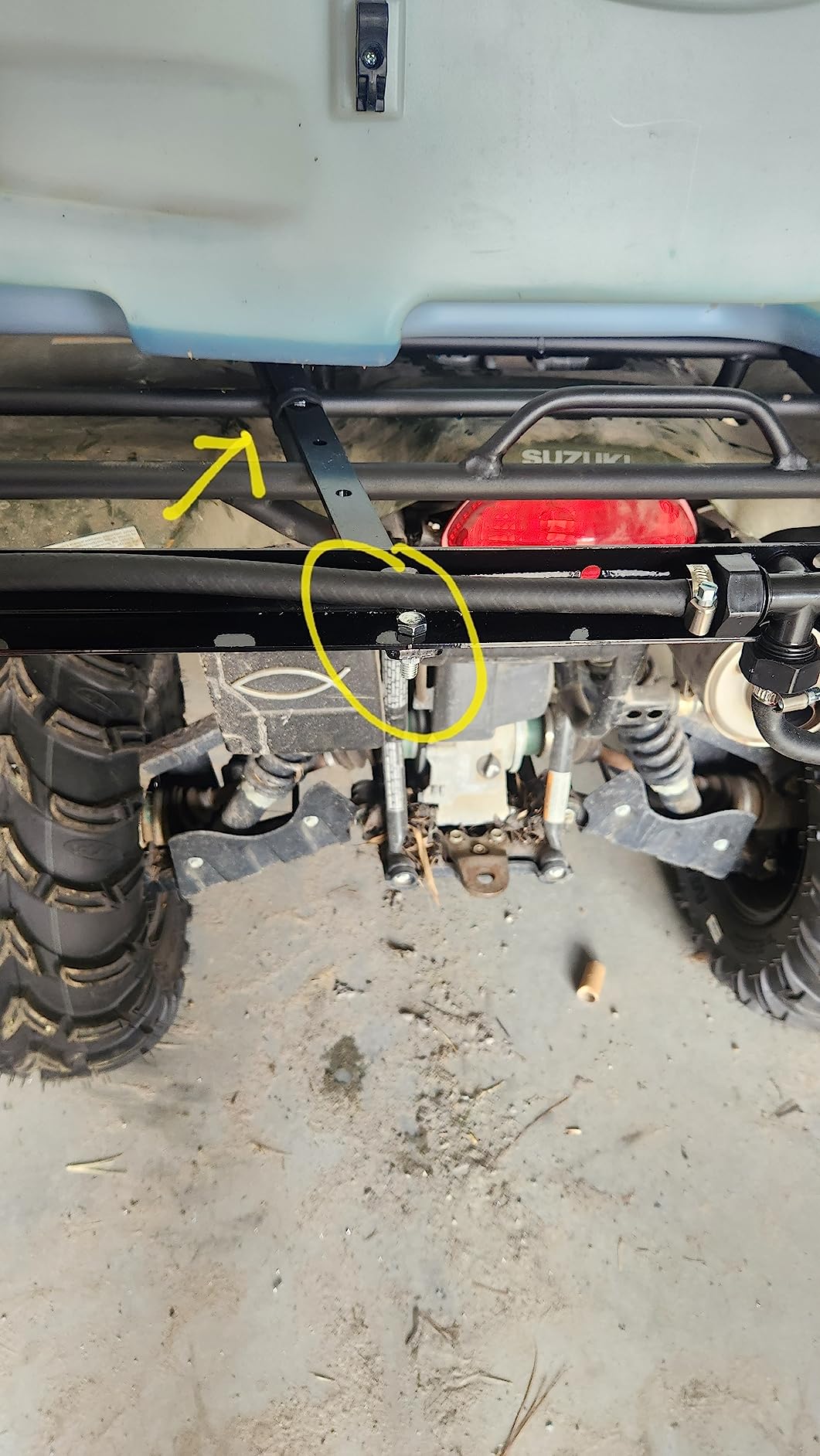 Chapin 6428 ATV Boom Kit with 7 Ft. Spray Pattern, Adjustable Height Brackets, Powder Coated Steel Frame, Fits Most ATV and Lawn Trailers, Black customer photo 1