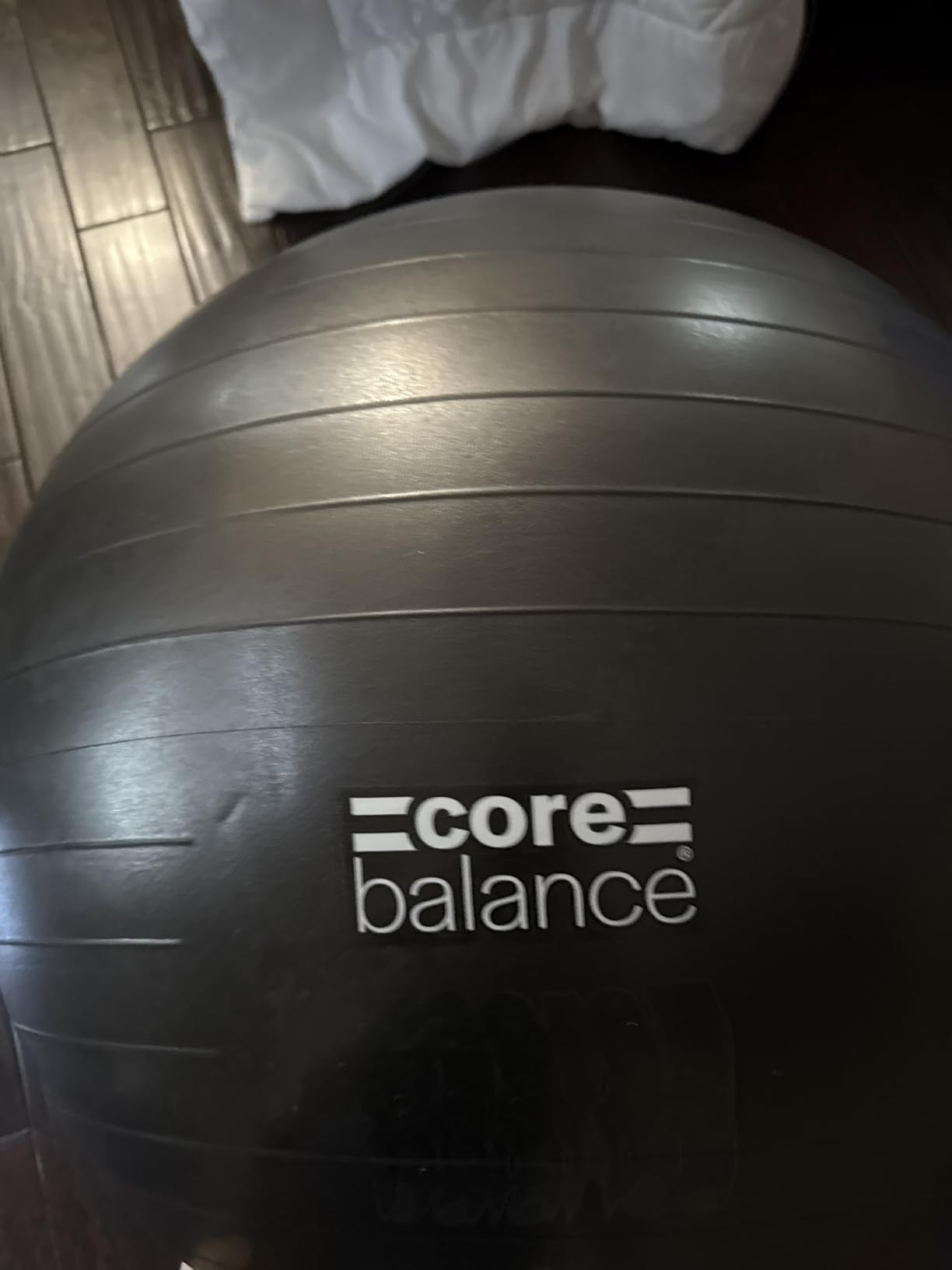 Core Balance Exercise Ball, Stability Ball for Yoga, Pilates and Fitness, Gym Ball for Home Gym and Office Chair, Training, Physical Therapy, Anti Burst, Pump Included, 55cm 65cm 75cm 85cm customer photo 2