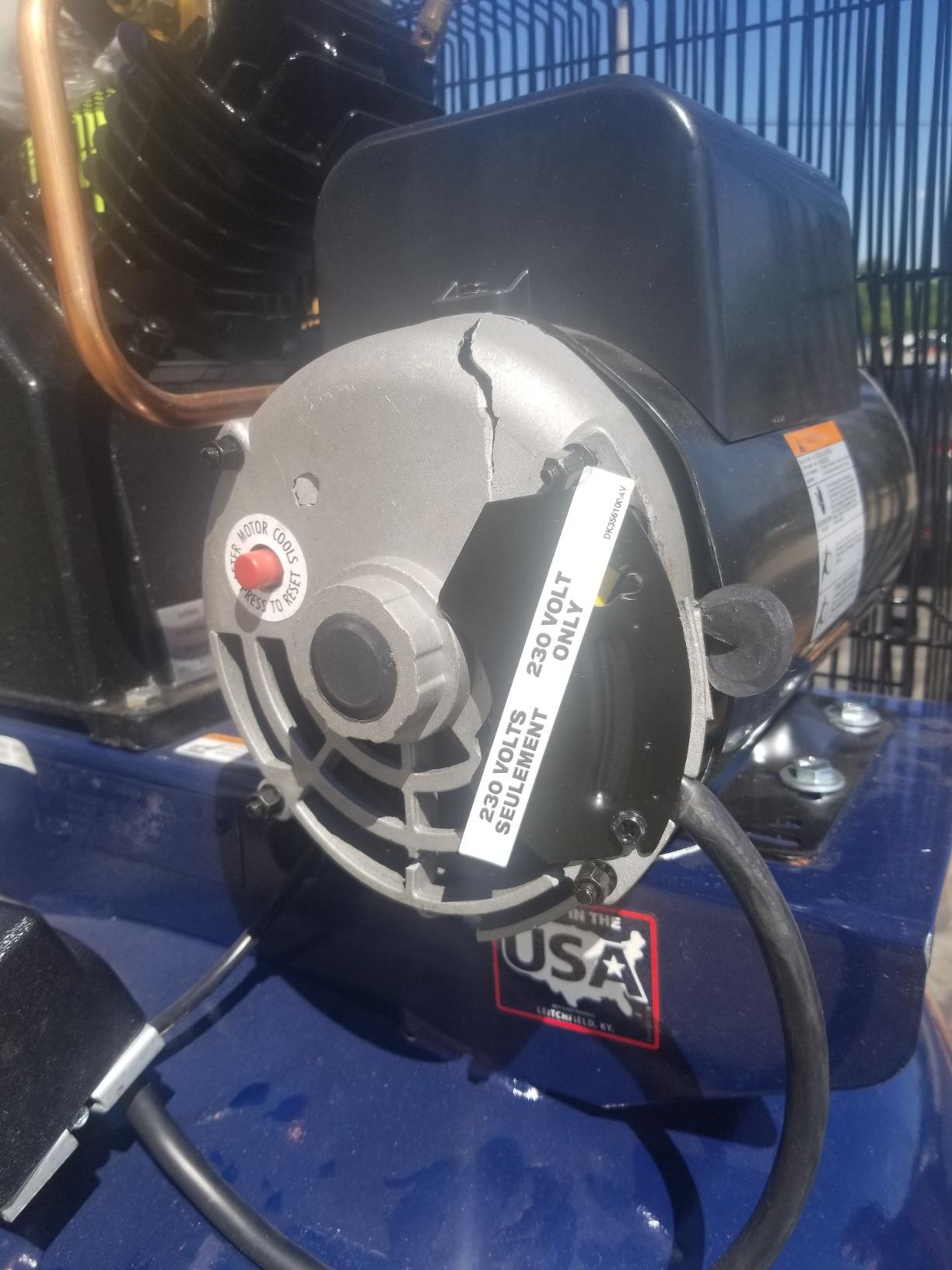 Campbell Hausfeld 60-Gallon 2-Stage Air Compressor, 175 PSI, 230V customer photo 2