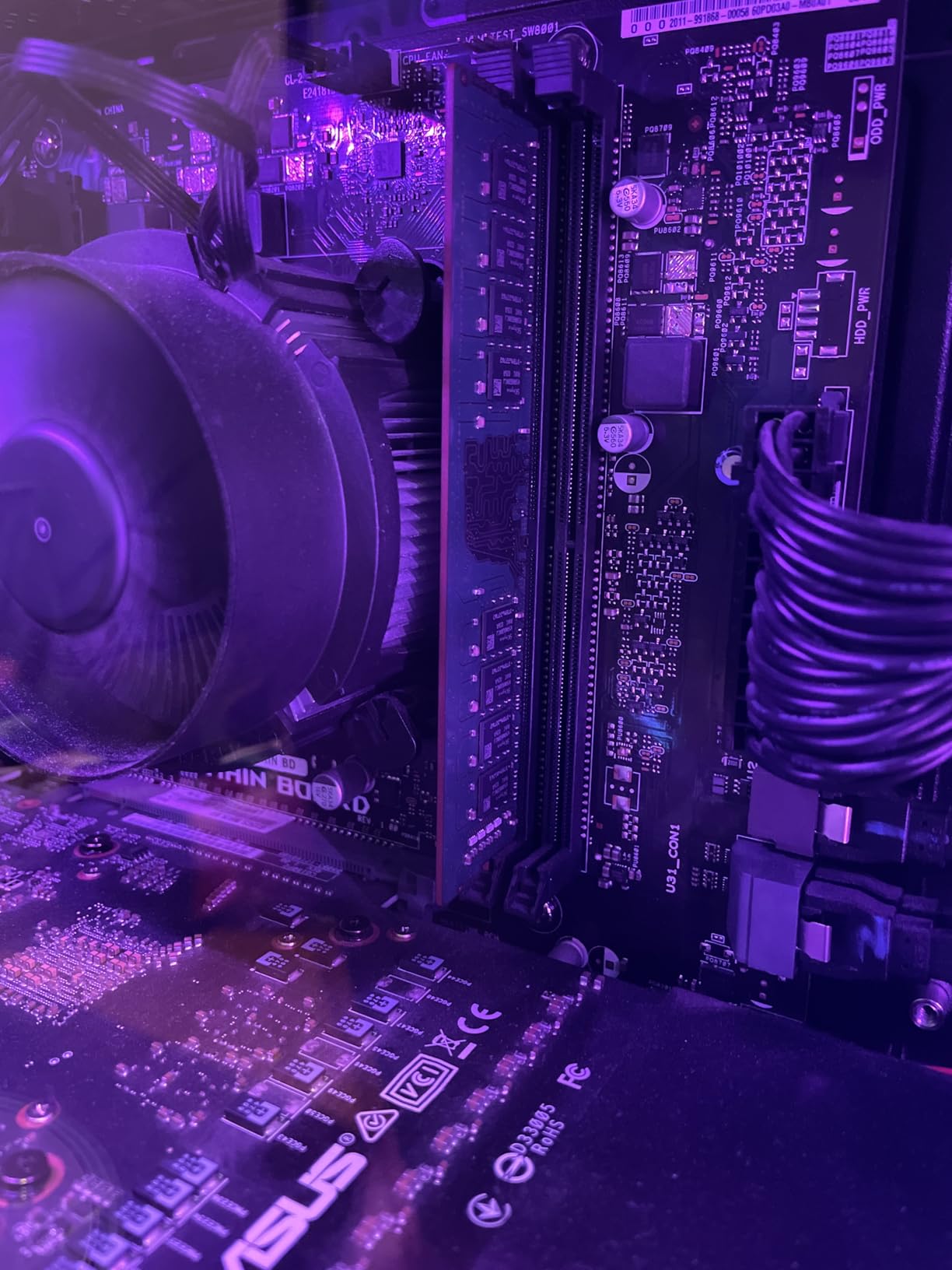 CORSAIR Vengeance LPX DDR4 RAM 32GB (2x16GB) Up to 3200MHz CL16-20-20-38 1.35V Intel XMP AMD EXPO Computer Memory – Black (CMK32GX4M2E3200C16) customer photo 2