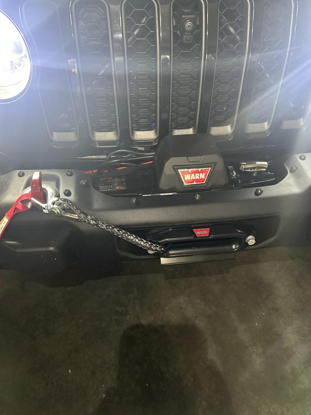 WARN VR EVO 12-S Electric 12V Winch with 12,000 lb Pull Capacity - 103255 customer photo 1