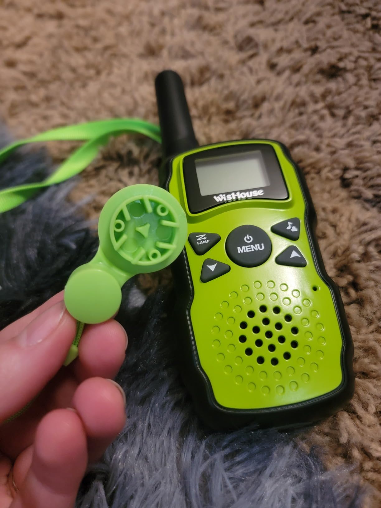 Wishouse Walkie Talkies for Kids 4 Pack,Family Walky Talky Adults Children Radio Long Range,Outdoor Camping Fun Toys Birthday Present Xmas Gifts for 4 5 6 7 8 Year Old Girls Boys No Battery No Charger customer photo 2