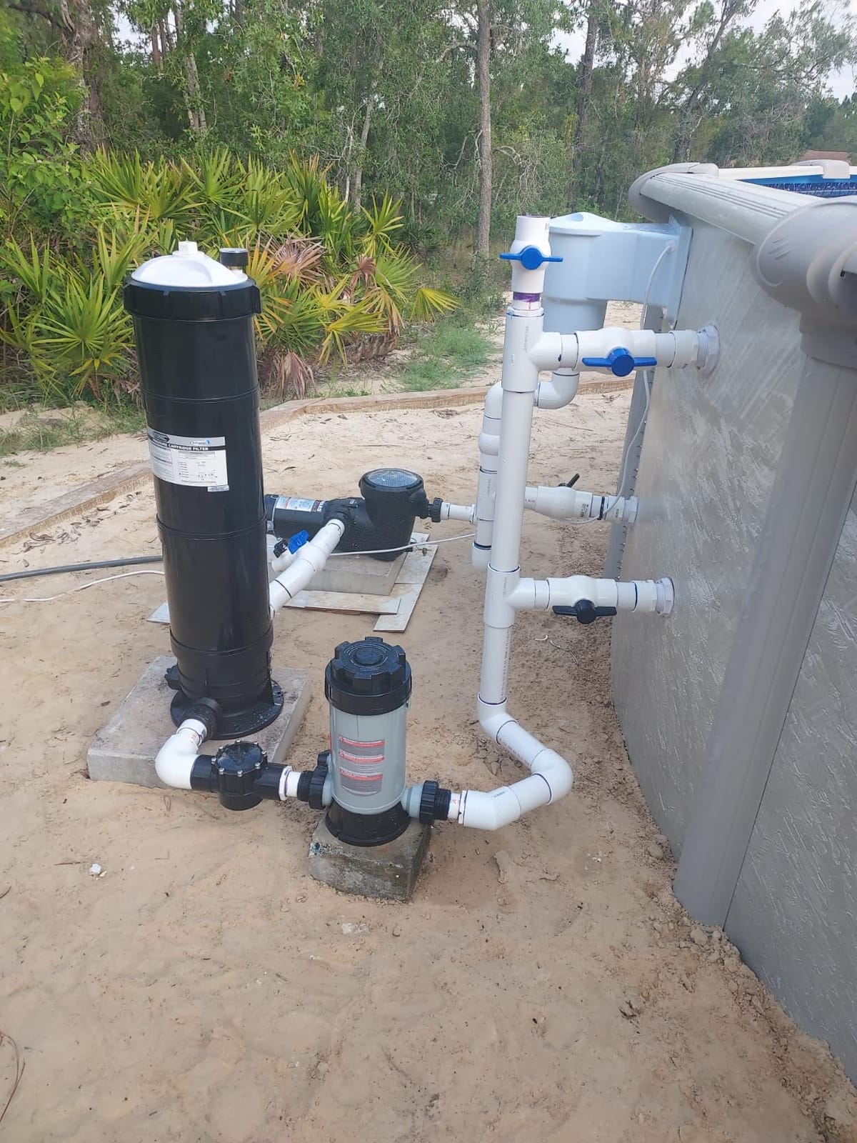 Hayward PowerFlo Matrix Pump – W3SP1592 – 1 HP with Industrial Basket & Thermal Overload Protection customer photo 1
