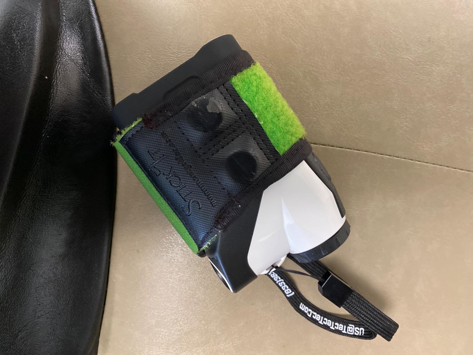 Frogger Golf Magnetic Rangefinder Holder for Carts & Push Carts Latch It Technology, Non Slip Straps, Adjustable Range Finder Mount Strap with Strong Magnets Golf Course Accessories customer photo 1