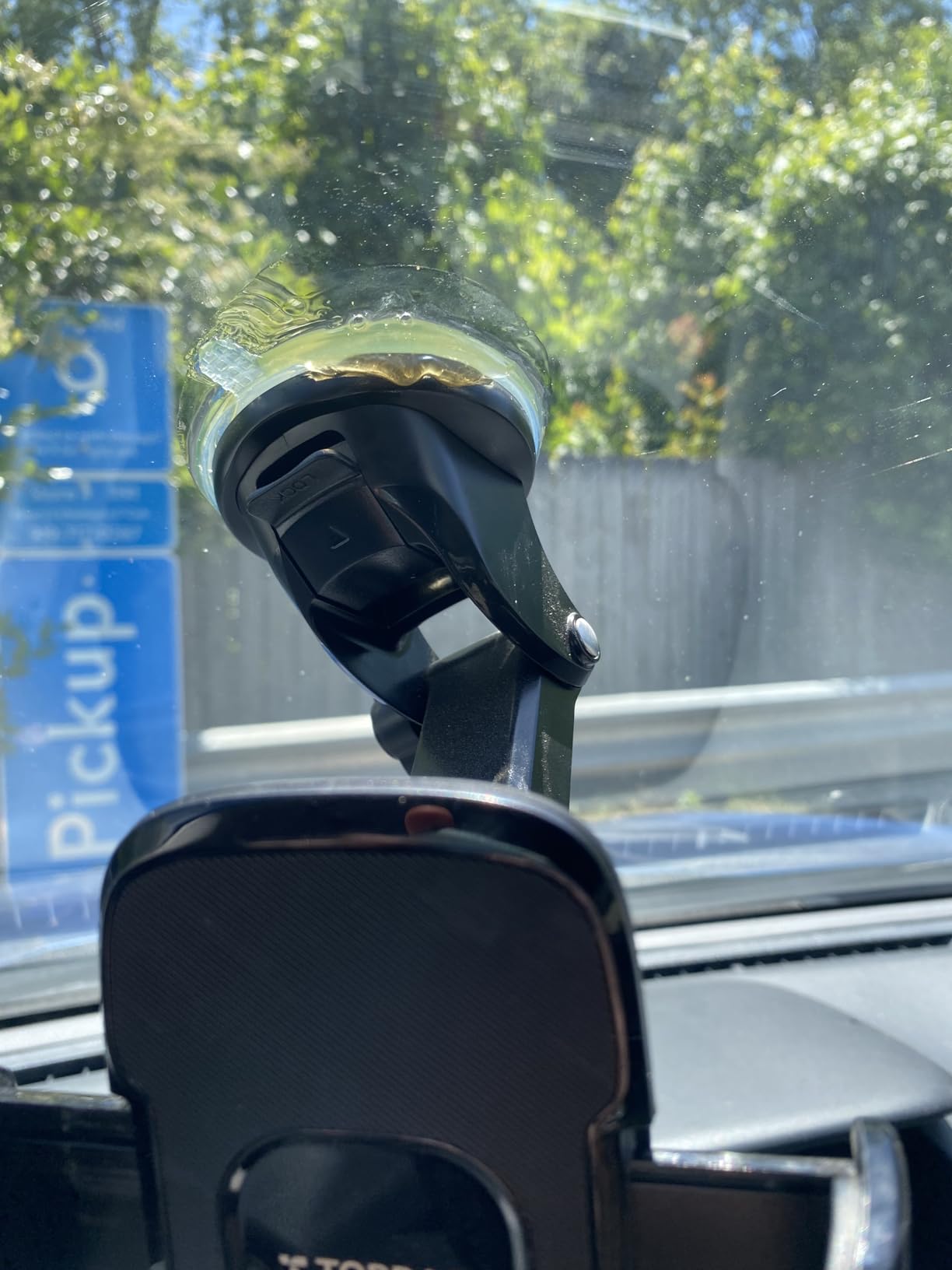 TORRAS Ultra-Durable Phone Holders for Your Car【96+LBS Strongest Suction】 Car Phone Holder Mount, Safety Certs Cell Phone Car Mount Truck for Dashboard Windshield Vent for iPhone 17 16 15 14 Pro Max customer photo 1