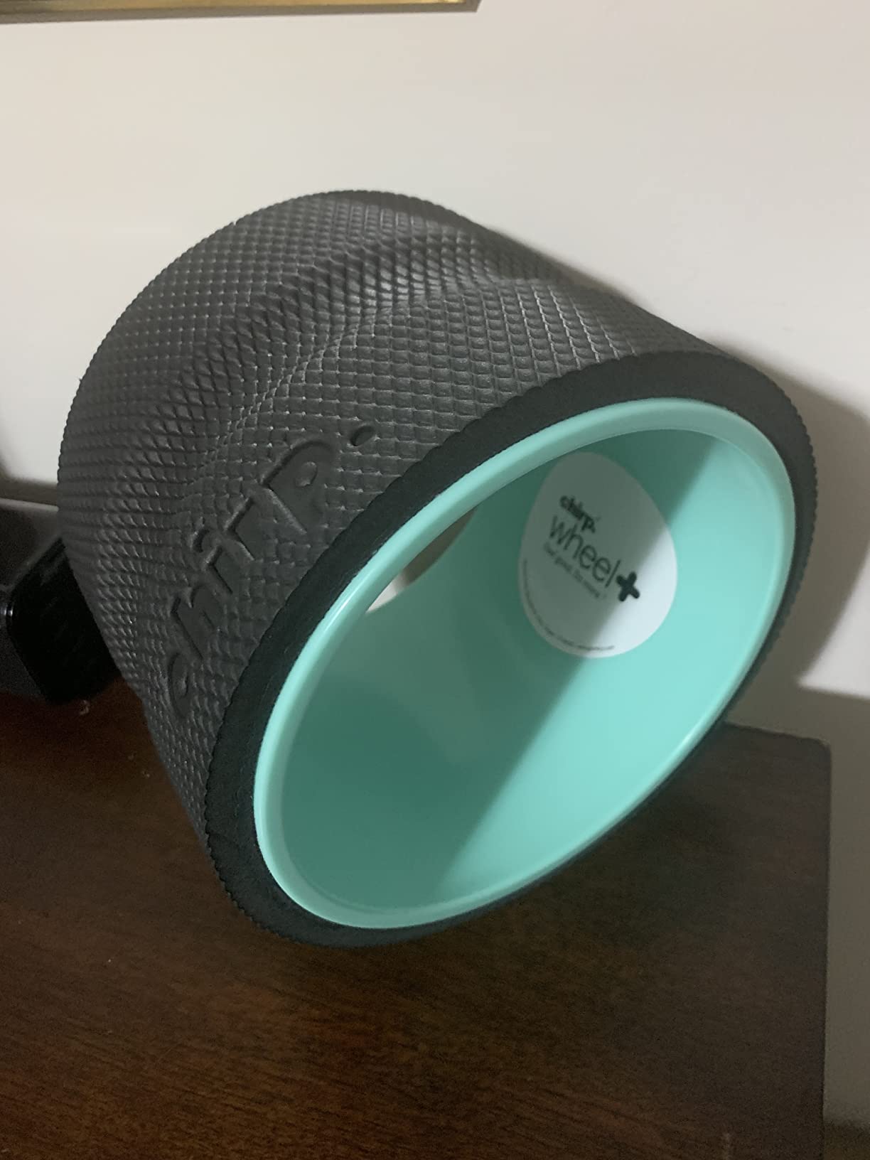 Chirp Wheel+ Foam Roller, Back & Neck Pain Relief, Mint 6-Inch customer photo 2